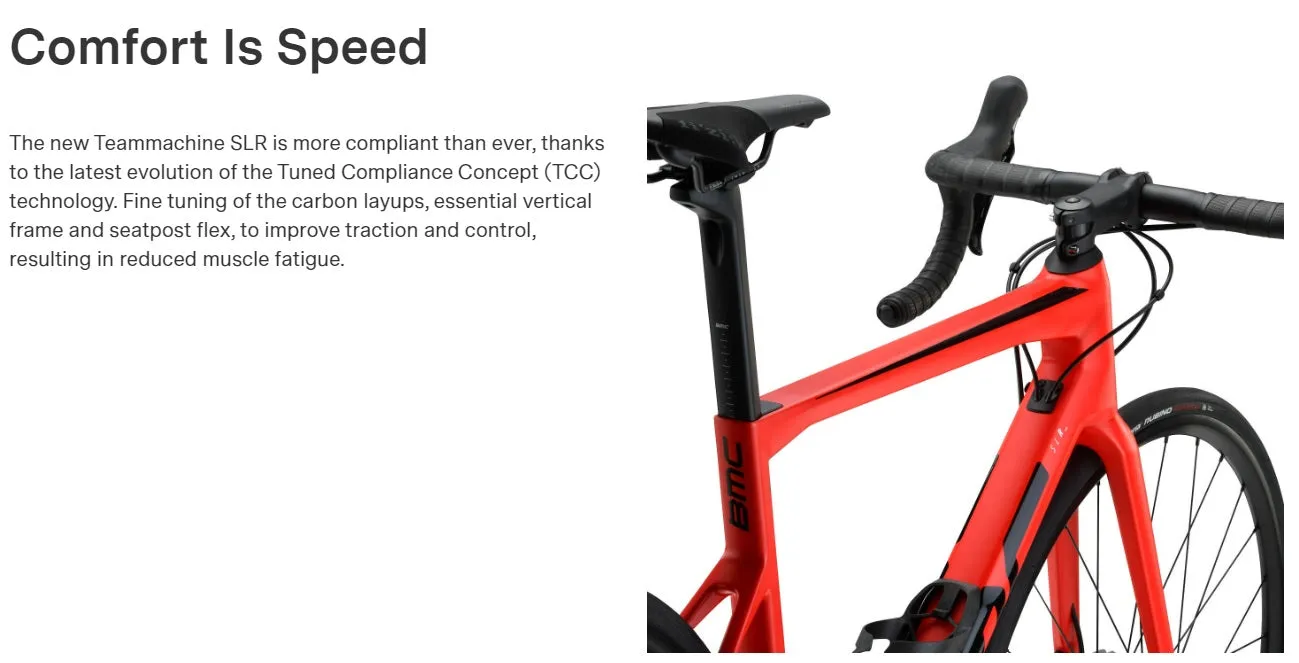 2022  BMC Teammachine SLR FIVE Ultegra Disc Carbon Road Bike