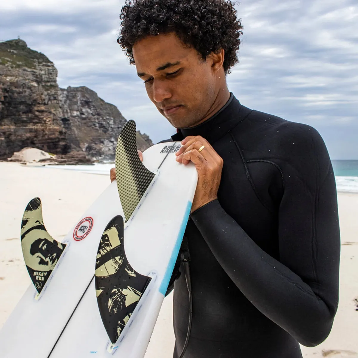 Captain Fin Co. Mikey February Futures Compatible Tri Fin Set