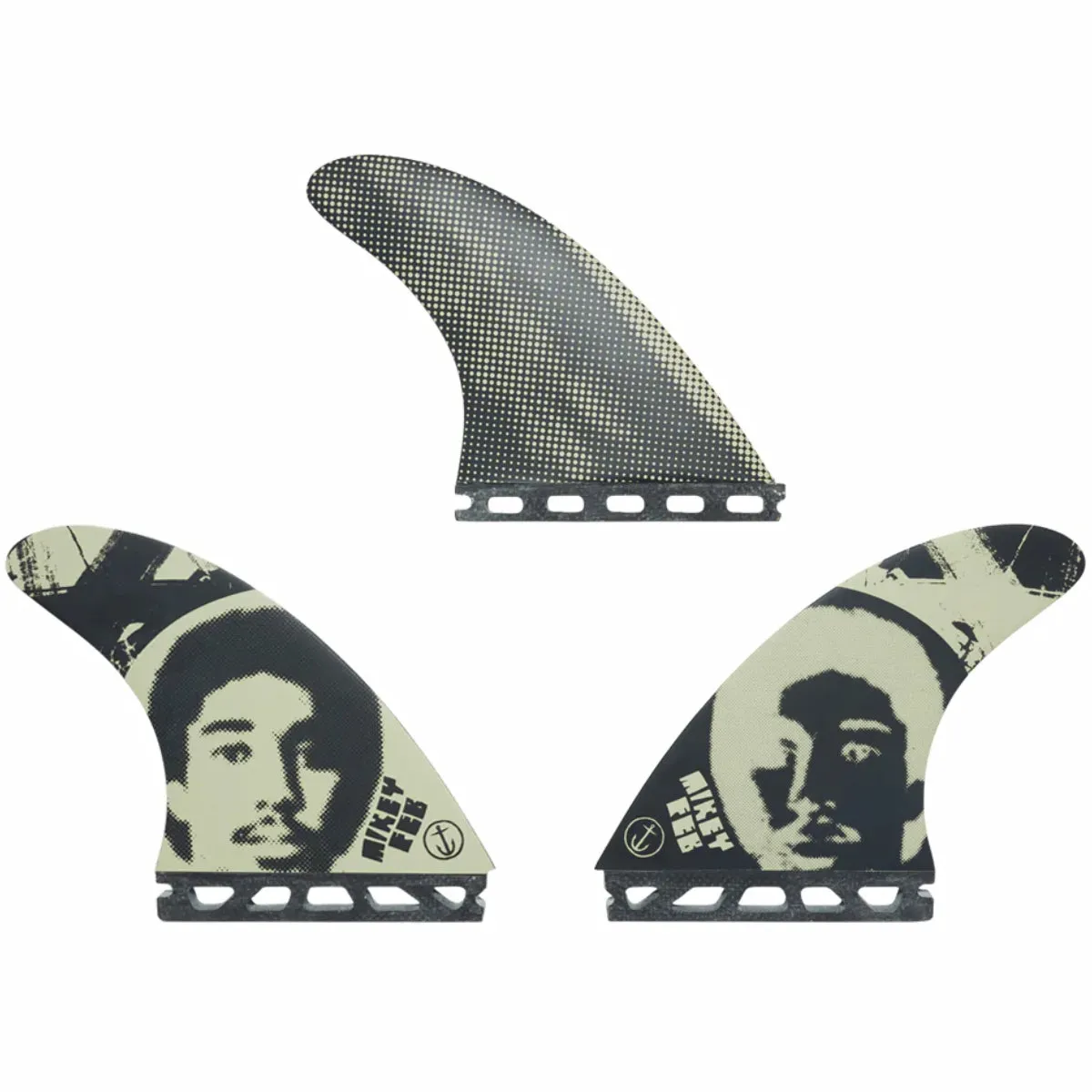 Captain Fin Co. Mikey February Futures Compatible Tri Fin Set
