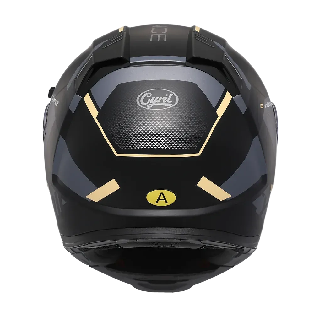CYRIL Dual Visor Modular Flip-up Full Face Motorcycle Helmet DOT Approved