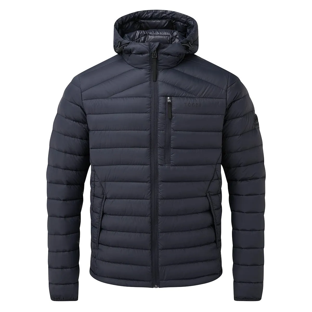 Drax Mens Hooded Down Jacket - Navy