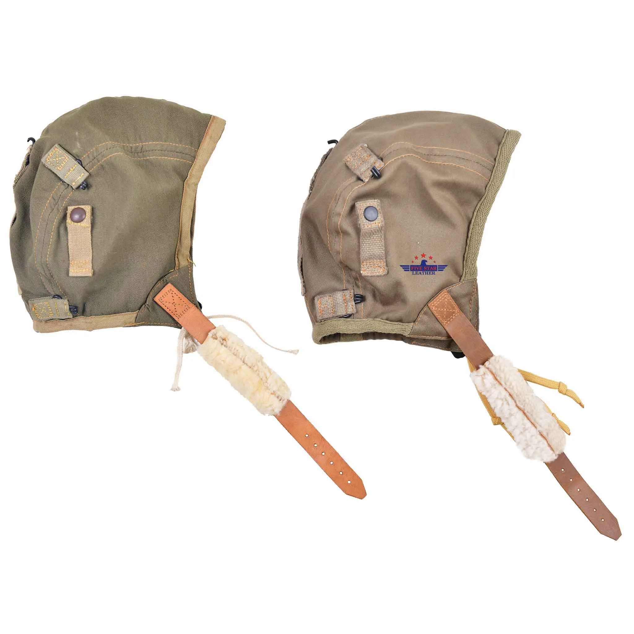 FiveStar Leather Repro USAAF Type A-9 Flying Helmet