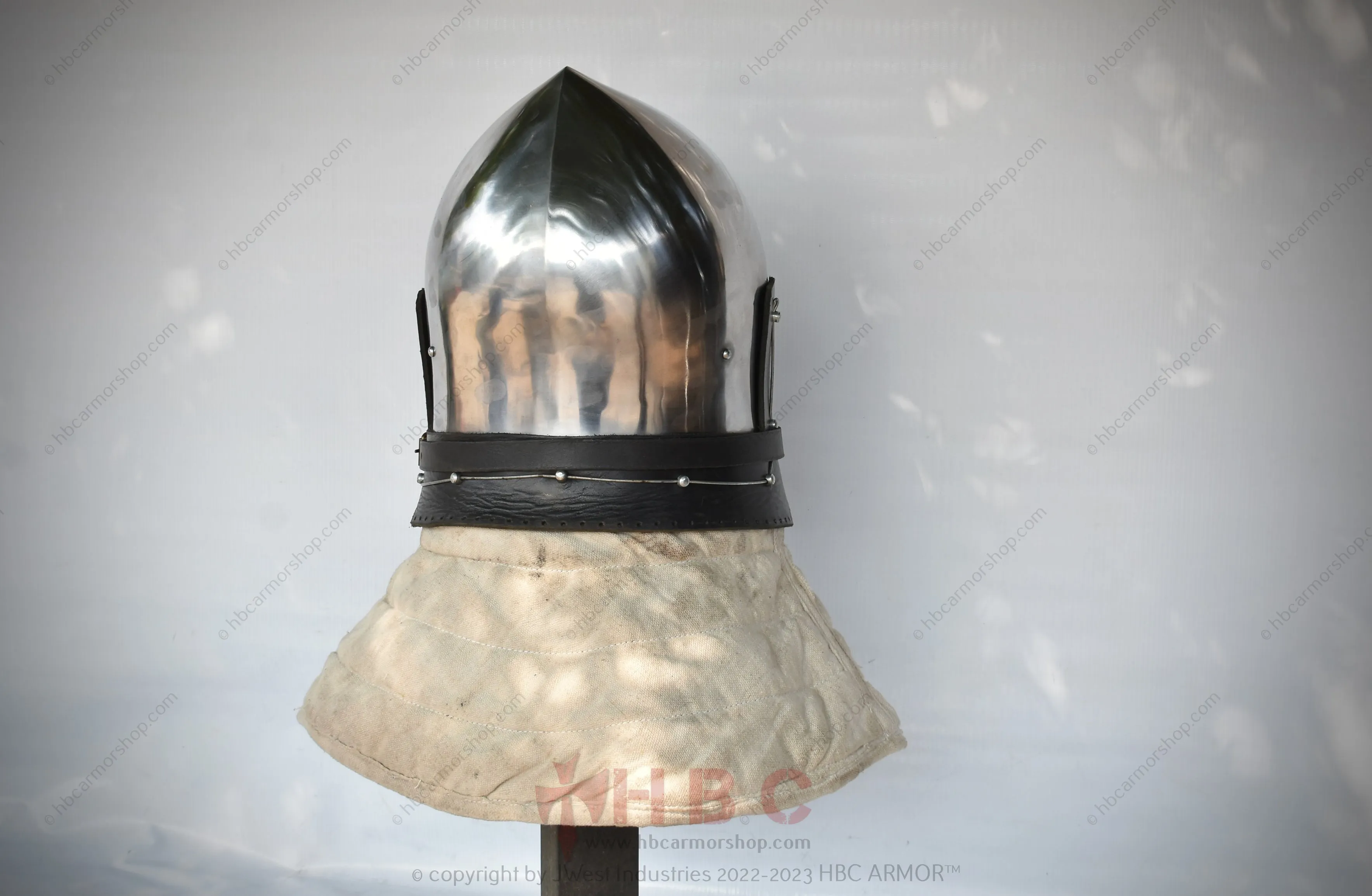 Medieval Helmet with Interchangeable Visor/Reenactment/SCA