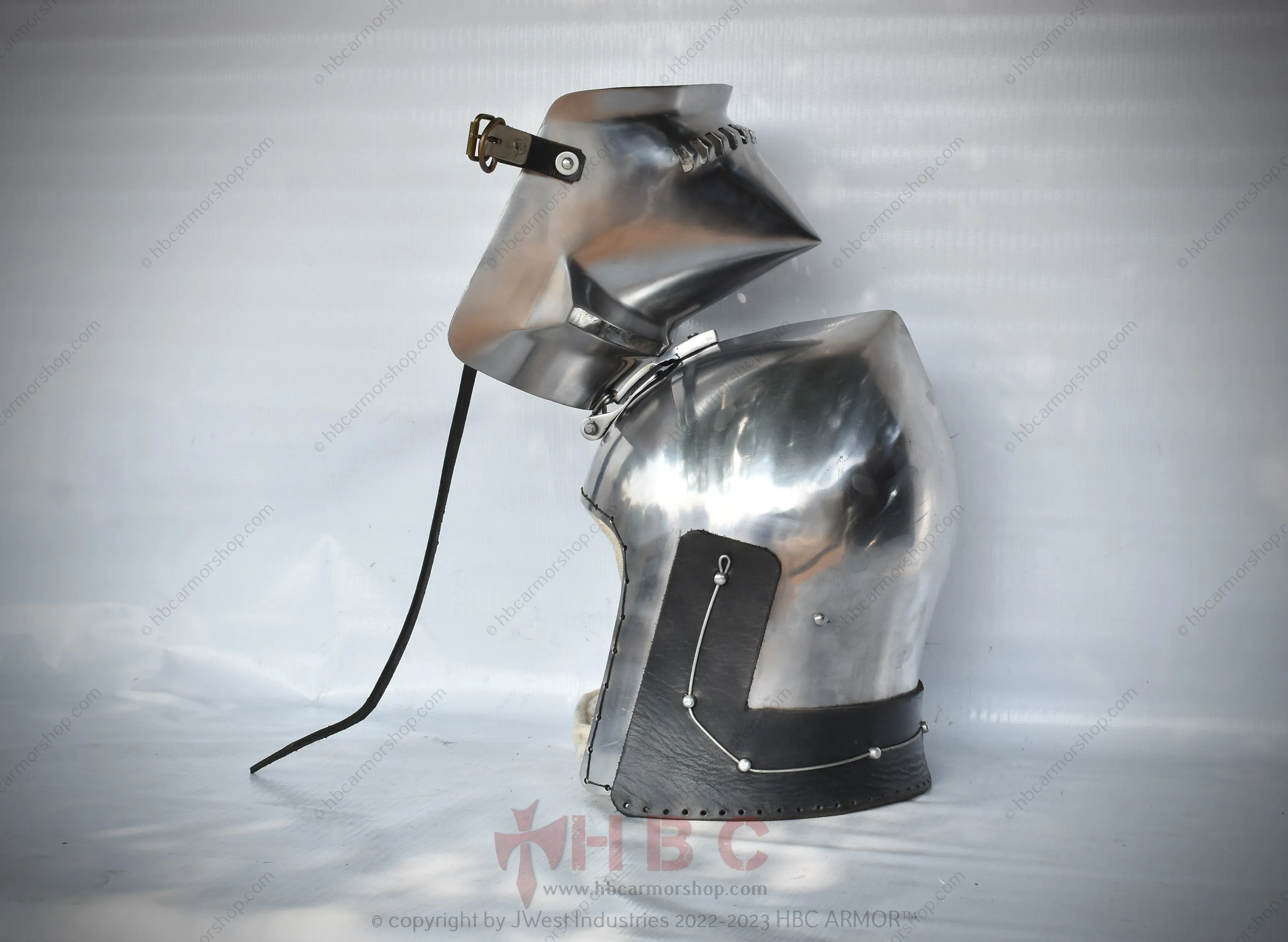 Medieval Helmet with Interchangeable Visor/Reenactment/SCA