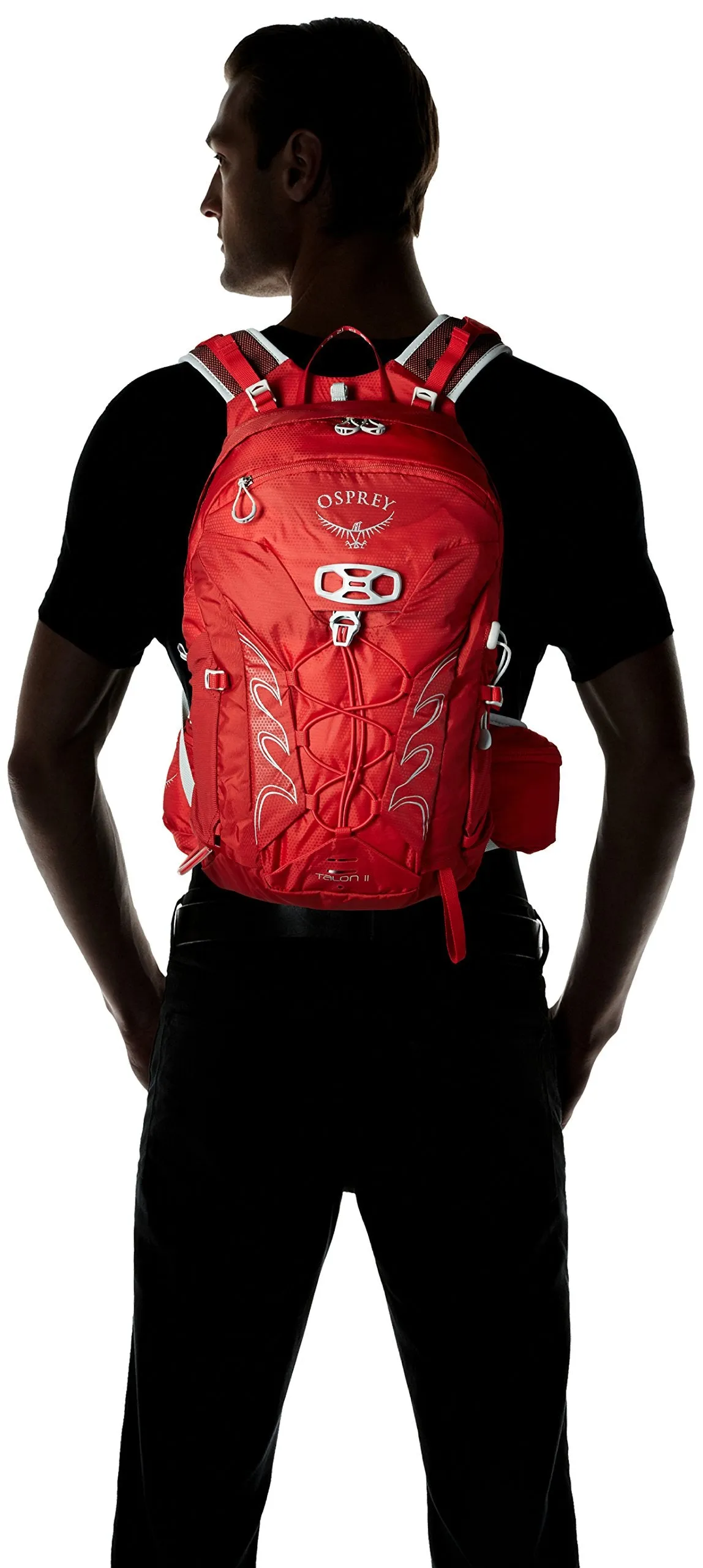 Osprey Packs Talon 11 Men's Hiking Backpack, Martian Red, Small/Medium