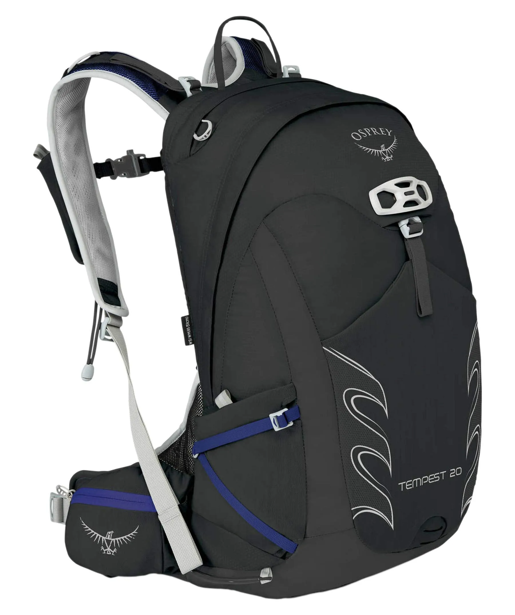 Osprey Packs Tempest 20 Women's Hiking Backpack, Black, Ws/M, Small/Medium