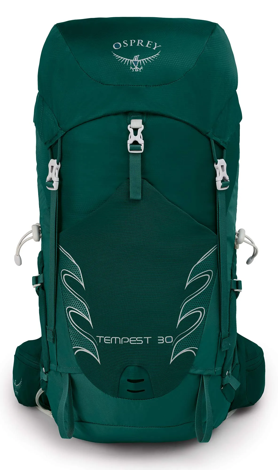 Osprey Packs Tempest 30 Women's Hiking Backpack, Chloroblast Green, WX/Small