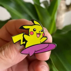Surfing Pikachu Pin